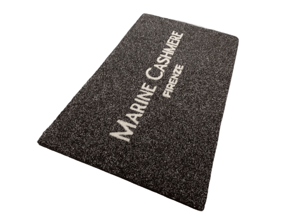 Zerbino Personalizzato Artigianale con logo o scritte zerbini su misura