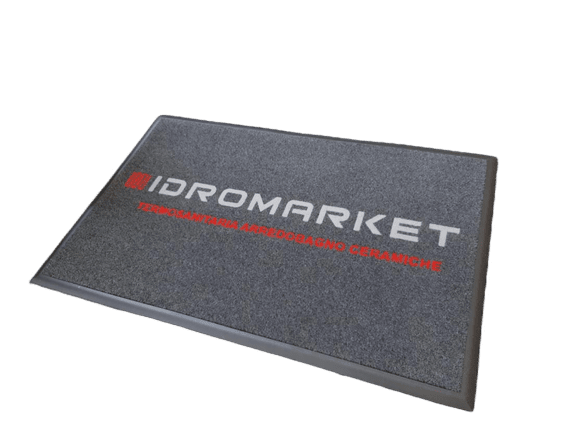 Zerbino Personalizzato Artigianale con logo o scritte zerbino su misura online